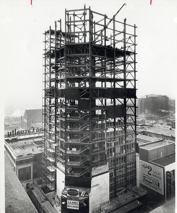 Construction of L&C Tower